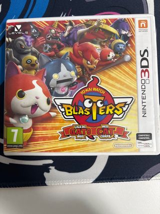 Yo-kai Watch Blasters Liga Gato Rojo 3DS