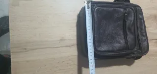 Bolso bandolera de piel marrón