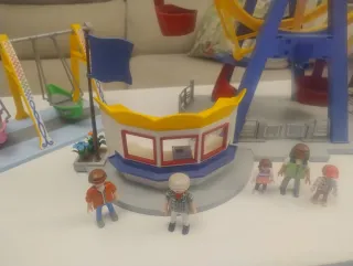 Set Playmobil Noria con luci e altalene vintage