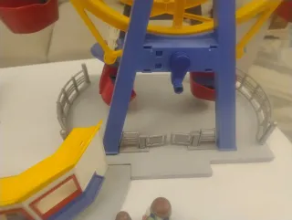 Set Playmobil Noria con luci e altalene vintage