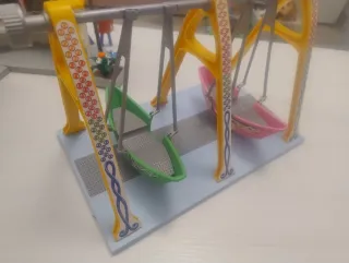 Set Playmobil Noria con luci e altalene vintage