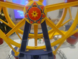 Set Playmobil Noria con luci e altalene vintage