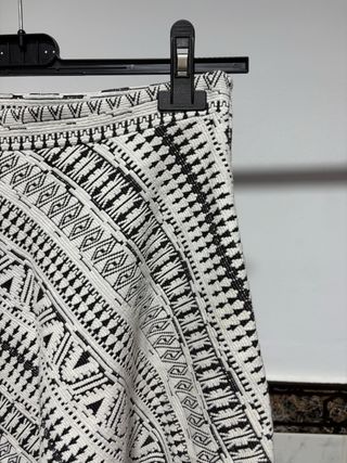 Falda corta estampada S