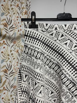 Falda corta estampada S