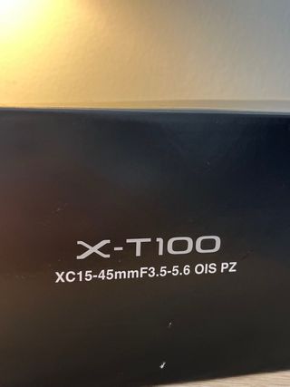 Câmara Fujifilm X-T100 Preta