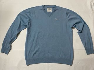 Maglione Diesel V-neck Azzurro Taglia XL