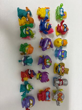 Super Zings y Zomlings Lote Figuras 21 unidades