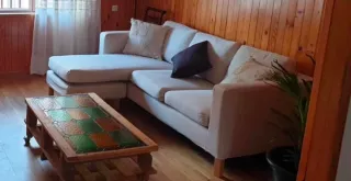 Divano Chaise Longue Bianco