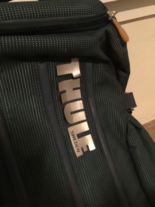 Mochila Thule de viaje azul/verde azulado