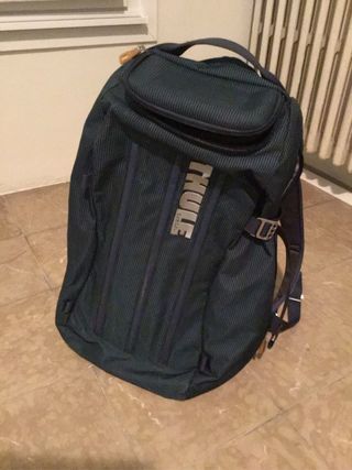 Mochila Thule de viaje azul/verde azulado
