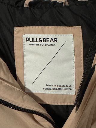 Chaqueta Anorak Rosa Mujer Pull&Bear