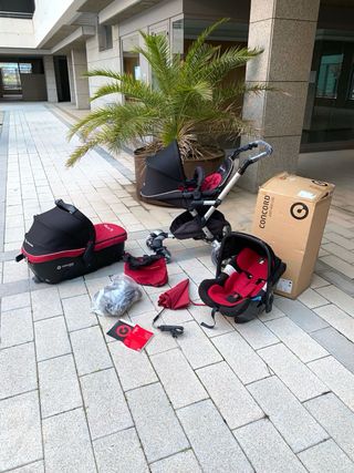 Carrito de bebé Concord 3 piezas como nuevo