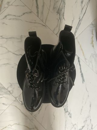 Botas Disney Mickey Mouse Negras estilo Dr.Martens