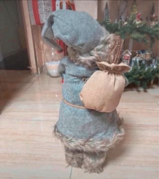 Babbo Natale Carillon Stoffa