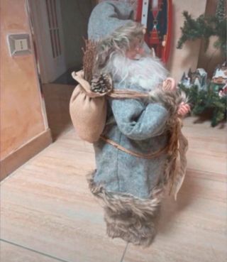 Babbo Natale Carillon Stoffa