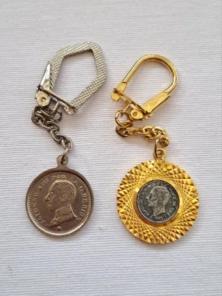 Llaveros sellos, numismática... Vintage