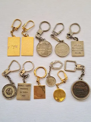 Llaveros sellos, numismática... Vintage