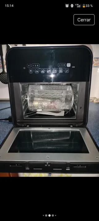 Horno freidora Breville negro