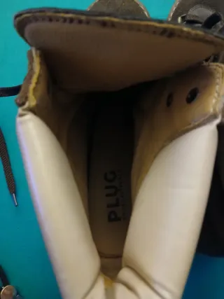 Botines marrones Plug talla 37