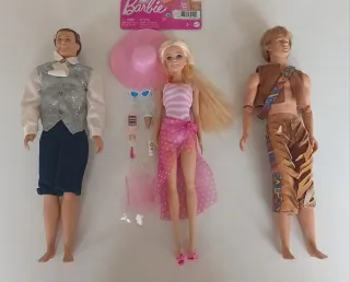 Barbie Ken y Accesorios Vintage
