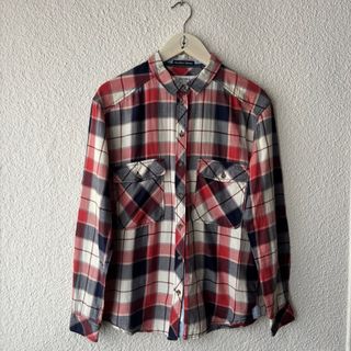 Camisa cuadros Bershka