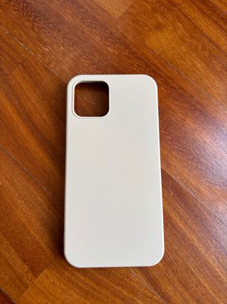 Cover Zuvirelx Silicone Beige Nuovo per iPhone