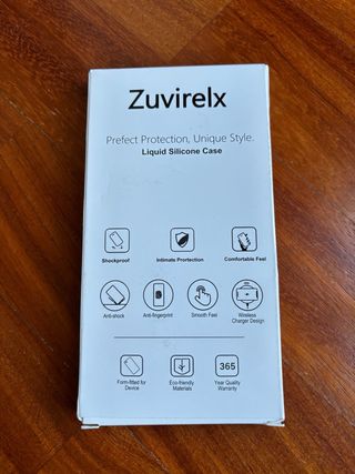 Cover Zuvirelx Silicone Beige Nuovo per iPhone