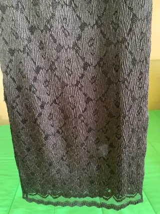 Vestito donna intimissimi nero pizzo