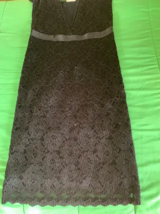 Vestito donna intimissimi nero pizzo