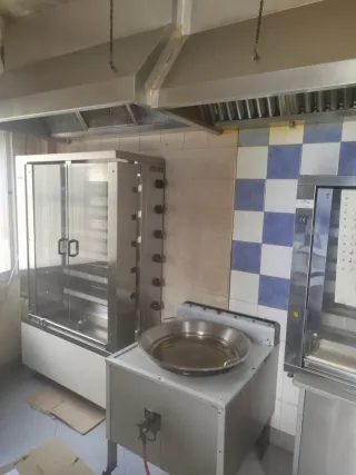 Negocio completo asador pollos y churrería