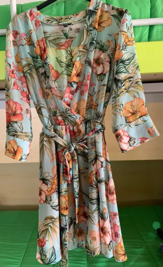 Vestitino donna fantasia floreale