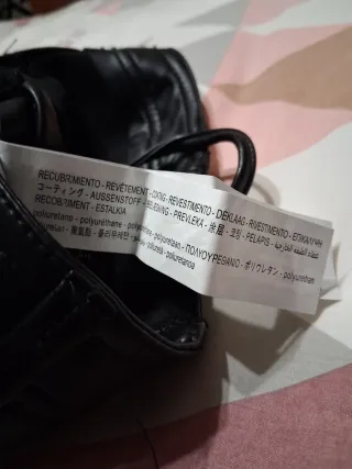 Pantalón Bershka negro con cordones