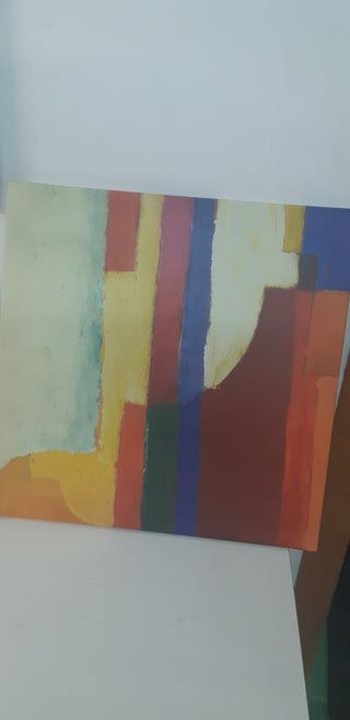 Set di 3 quadri astratti