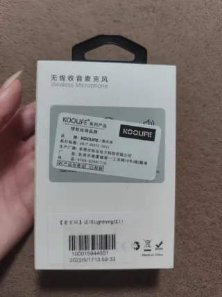 Micrófono Inalámbrico Lightning para iPhone