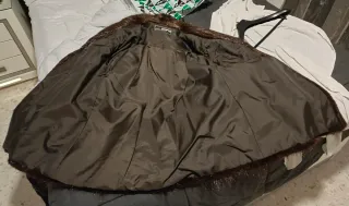 Chaquetón de piel "corte 3/4"