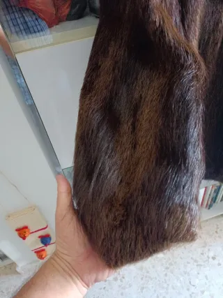 Chaquetón de piel "corte 3/4"