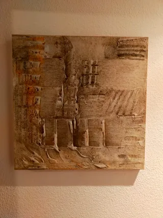 Lote 3 Cuadros Abstractos