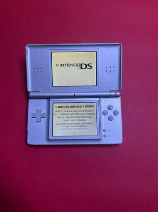 Nintendo DS Lite Plata