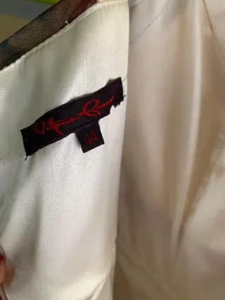 Abito cerimonia donna fantasia floreale.