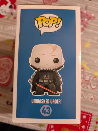 Funko Pop Star Wars Unmasked Vader 43