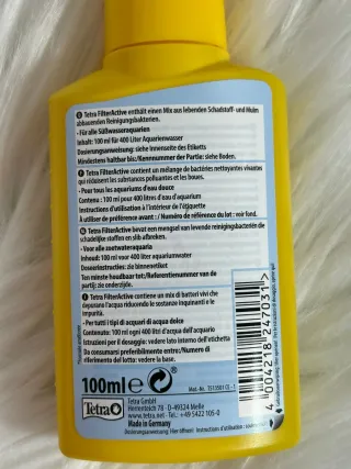 Tetra FilterActive 100 ml - Bacterias