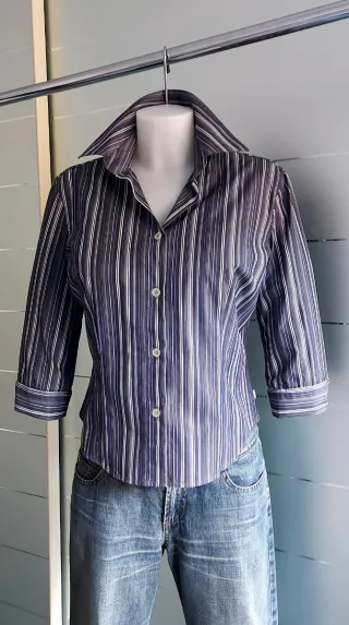 Camicia Vintage Donna 90s/Y2K Trussardi Sport t.XL