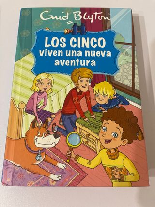 4 libros "Los cinco..." ENVIO DISPONIBLE