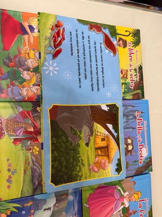 el libro de la selva , la bella y la bestia .....