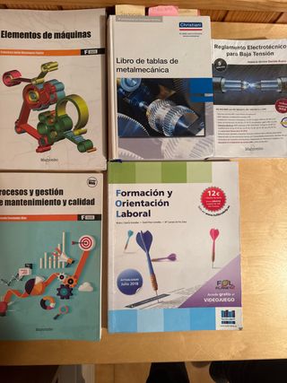 Libros de Grado Superior en Mecatrónica Industrial