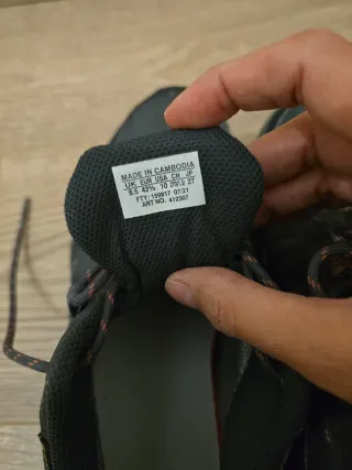 Zapatillas Salomon Trekking Negro/Gris