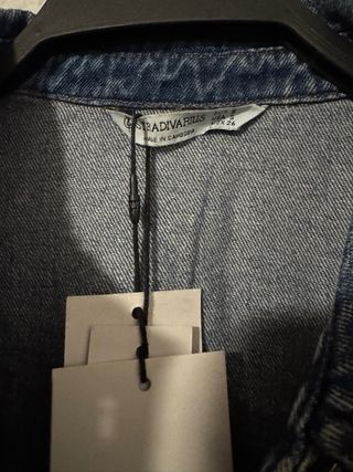 Vestido Denim Stradivarius Mujer