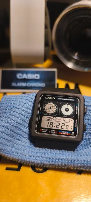 Orologio Casio AE-21W Modulo 809 Twin Graph II