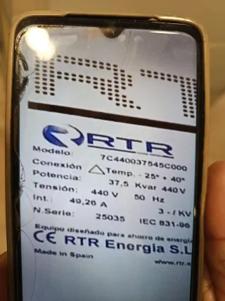 Batería de Condensadores RTR Compact