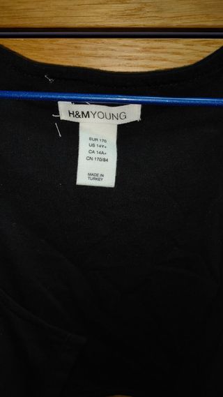 Chaleco negro H&M